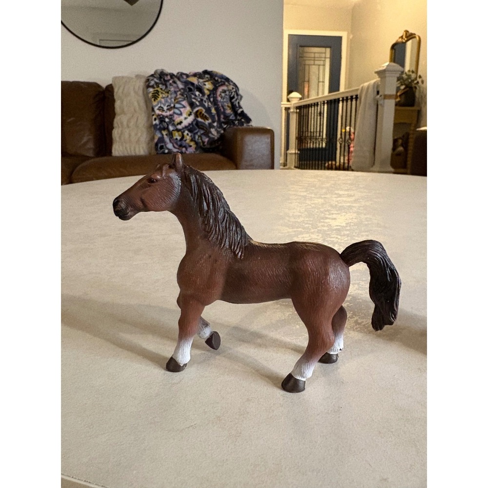 Terra by Battat Brown Horse Stallion Realistic Animal Figurine Toy H60001
